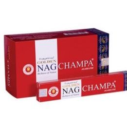 Incienso Golden CHAMPA 15 gr.